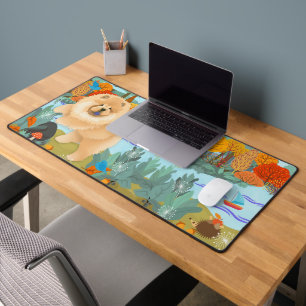 BLUEBIRDS OF HAPPINESS Chow Desk Mat