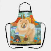 BLUEBIRDS OF HAPPINESS Chow grooming chef craft Schort (Voorkant)