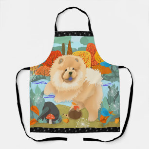 BLUEBIRDS OF HAPPINESS Chow grooming chef craft Schort