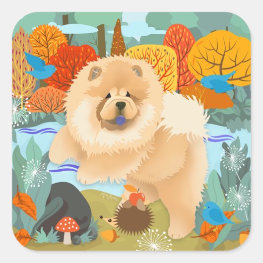 BLUEBIRDS OF HAPPINESS Chow Stickers (Voorkant)