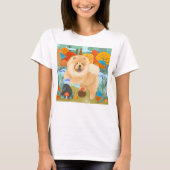 BLUEBIRDS OF HAPPINESS Chow White shirt stijlen (Voorkant)
