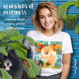 BLUEBIRDS OF HAPPINESS Chow White shirt stijlen