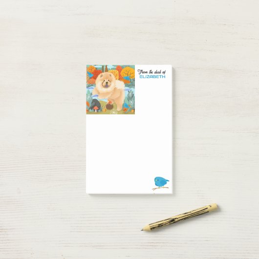 BLUEBIRDS OF HAPPINESS Show Aanpassen Post-it® Notes (Op bureau)