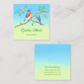 Bluebirds Square Visitekaartje (Voorkant / Achterkant)