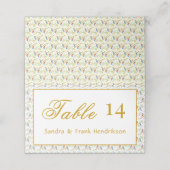 Bluebirds Wedding Plaatskaartje (Buitenkant ongevouwen)