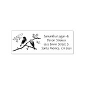 Bluebirds Wedding Rubber Stamp Rubberstempel (Afrduk)