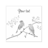 Bluebirds Zelfinkt Stempel (Design)