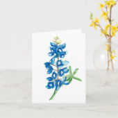 Bluebonnet 2 Spatie Kaart (Gele Bloem)