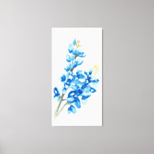 Bluebonnet 4 Stretted Canvas Print