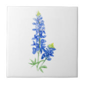 Bluebonnet 7 Ceramic Tile Tegeltje (Voorkant)