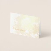 Bluebonnet Bedankt Opmerking Folie Kaarten (Voorkant)