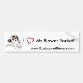 bluebonnet_biewers_boutiqe bumpersticker (Voorkant)