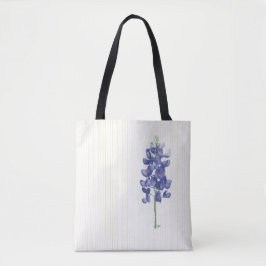 Bluebonnet, Blauw, Paarse, Wilde bloem Tote Bag