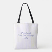 Bluebonnet, Blauw, Paarse, Wilde bloem Tote Bag (Achterkant)