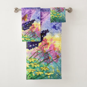 Bluebonnet Bouquet Bad Handdoek