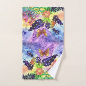 Bluebonnet Bouquet Bad Handdoek (Handdoek)