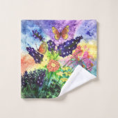 Bluebonnet Bouquet Bad Handdoek (Wasdoekje)