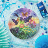 Bluebonnet Bouquet Papieren Bordje (Feest)