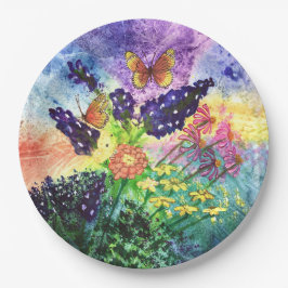 Bluebonnet Bouquet Papieren Bordje