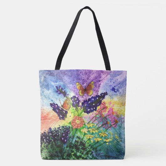 Bluebonnet Bouquet Tote Bag (Voorkant)