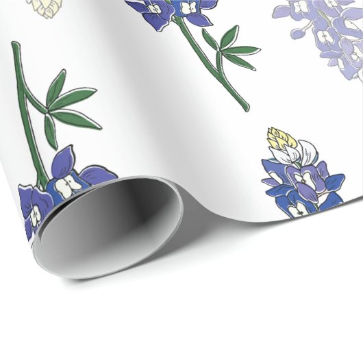 Bluebonnet Cadeaupapier (Rol Hoek)