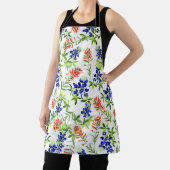 Bluebonnet en Indiase Paintbrush Wildflower Schort (Insitu)