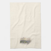 Bluebonnet Field Sketting Waterverf Theedoek (Verticaal)