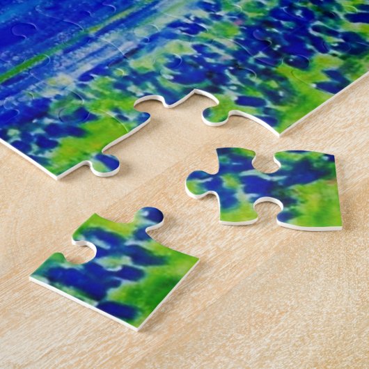Bluebonnet Fields Legpuzzel (Zijkant)