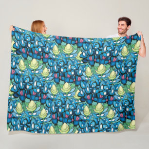 Bluebonnet Fleece Deken