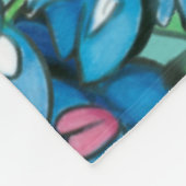 Bluebonnet Fleece Deken (Hoek)