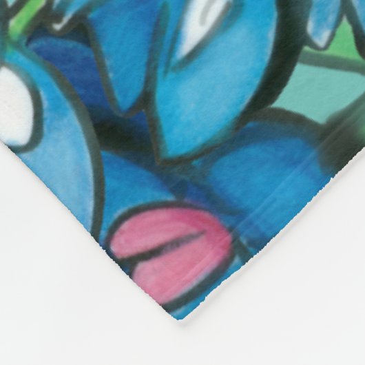 Bluebonnet Fleece Deken (Hoek)