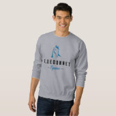 Bluebonnet heren T-shirt (Voorkant volledig)