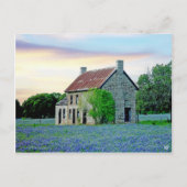 Bluebonnet House, Marble Herfsten, TX Briefkaart (Voorkant)