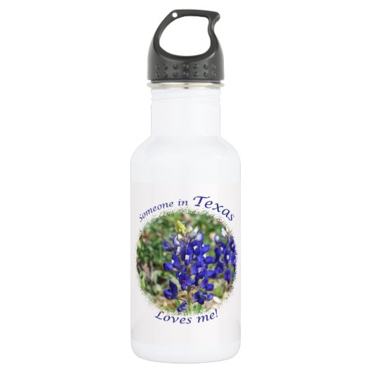 Bluebonnet "Iemand in Texas houdt van me!" Fles (Voorkant)