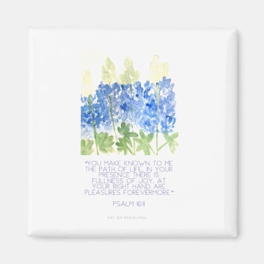 Bluebonnet Joy Magnet (Voorkant)