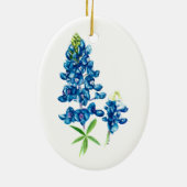 Bluebonnet Keramisch Ornament (Achterkant)