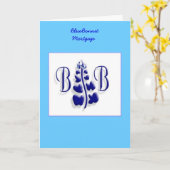 BlueBonnet-Logo Kaart (Gele Bloem)