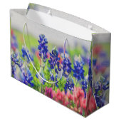 Bluebonnet op een cadeautas (Achterkant Gekanteld)