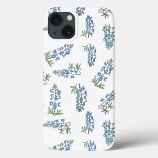 Bluebonnet Pattern Case-Mate iPhone Case (Achterkant)