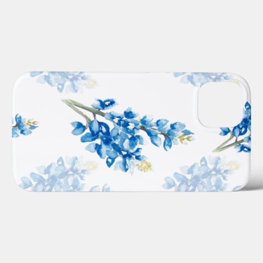 Bluebonnet Pattern Case-Mate iPhone Case (Achterkant (horizontaal))