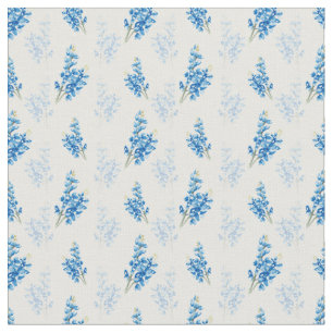 Bluebonnet Pattern Stof
