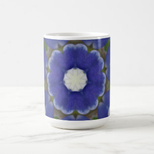 Bluebonnet Petal Kaleidoscope Koffiemok