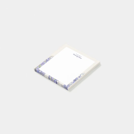 Bluebonnet Post-it® Notes (Schuin)