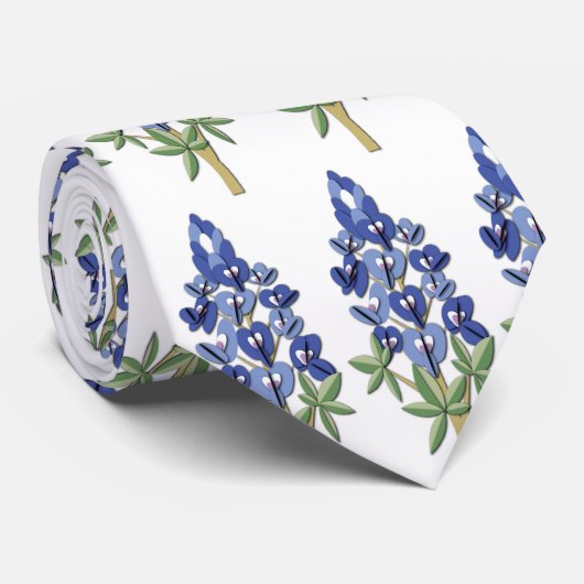 Bluebonnet Stropdas #1 (Opgerold)