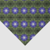 Bluebonnet Symmetrie Tissuepapier (Detail)