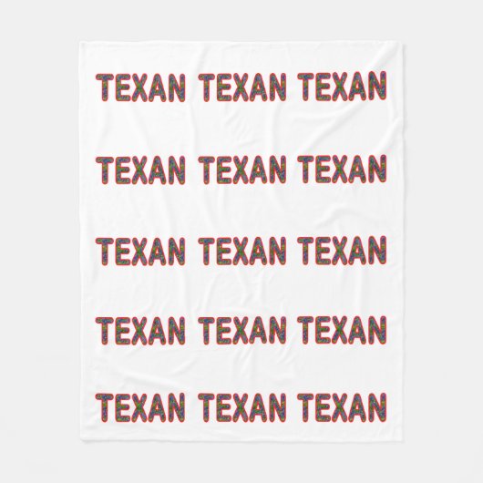 Bluebonnet Texan Fleece Deken (Voorkant)