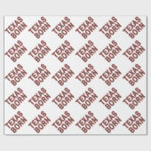 Bluebonnet Texas Born Cadeaupapier (Vlak)
