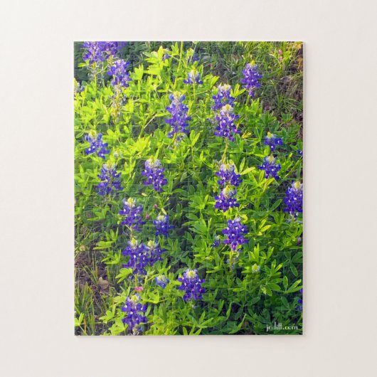 Bluebonnet Texas Flower Schilderachtig Floral foto Legpuzzel (Verticaal)
