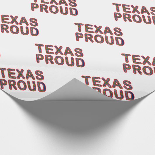 Bluebonnet Texas Proud Cadeaupapier (Hoek)