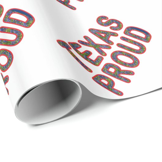 Bluebonnet Texas Proud Cadeaupapier (Rol Hoek)